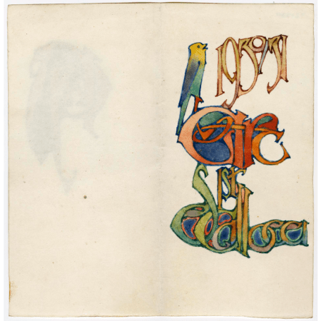 Illuminated lettering – Archibald Knox