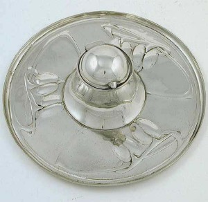 Pewter inkwell model 0539