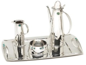 Silver coffee set